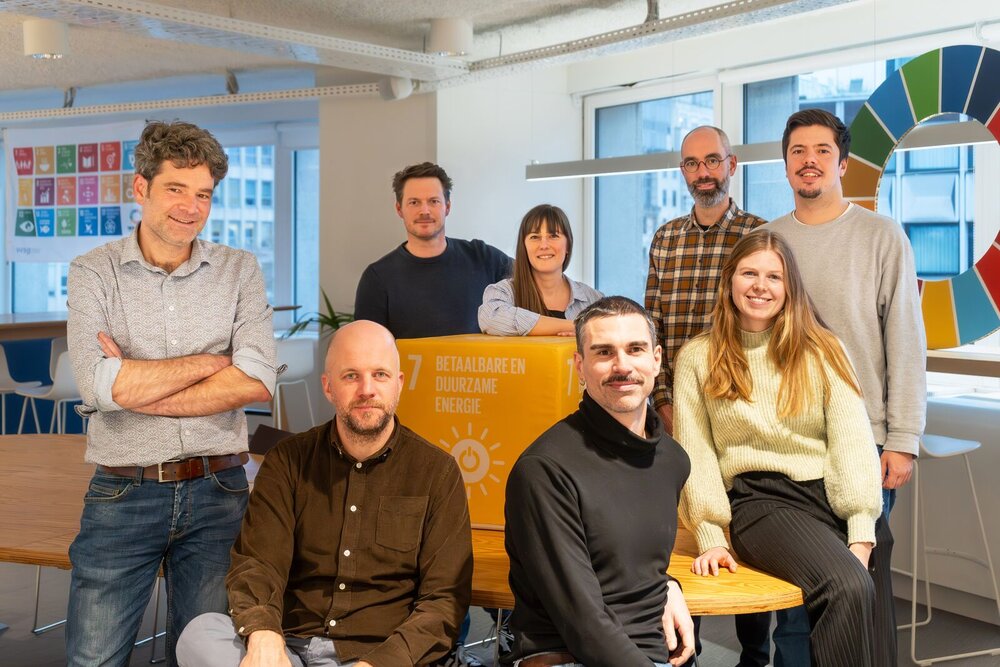 Teamfoto van het Netwerk Klimaat begin 2026