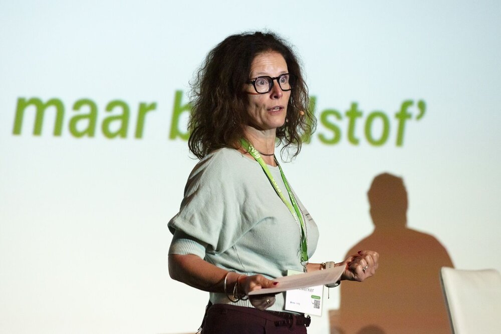 Nathalie Debast aan het woord op de woondag