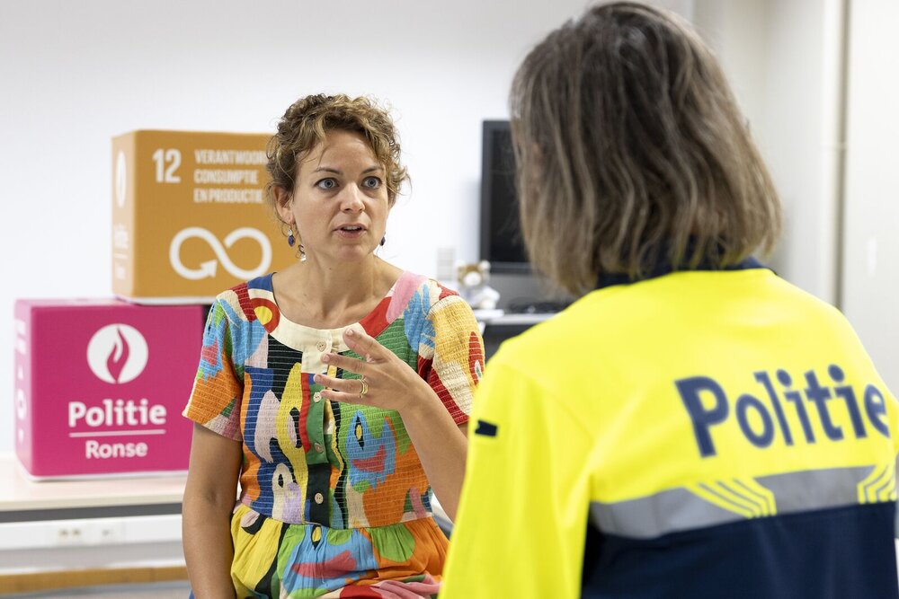 Sara-Ann Legrand, Politie Ronse VVSG Lokaal