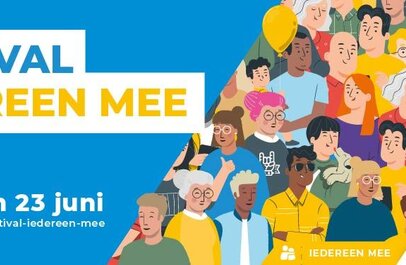 Banner Festival Iedereen Mee