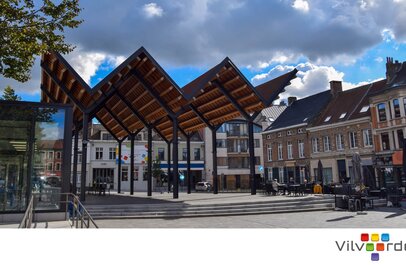 Foto van markt in Vilvoorde
