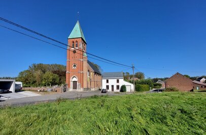 Kerk Oudenaken voor de werken