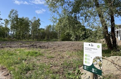 terrein voor windturbines