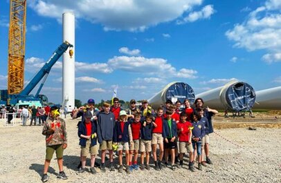 open werf dag windturbine Schendelbeke