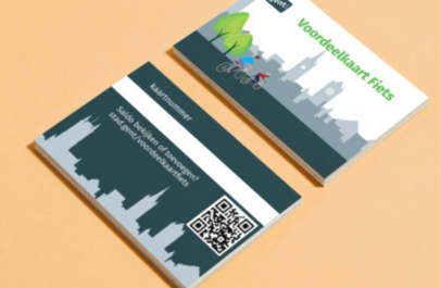 illustratie met beeld van de voordeelkaart