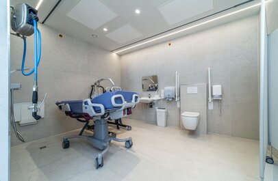 Changing place in De Panne