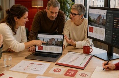 Overleg digitale toegankelijkheid bij de Stad Antwerpen
