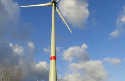 foto van windturbine 