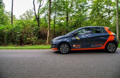 foto van elektrische deelwagen