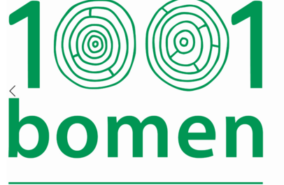 Logo '1001 bomen'