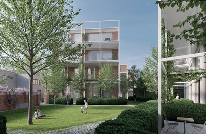 simulatiebeeld van het toekomstig project
