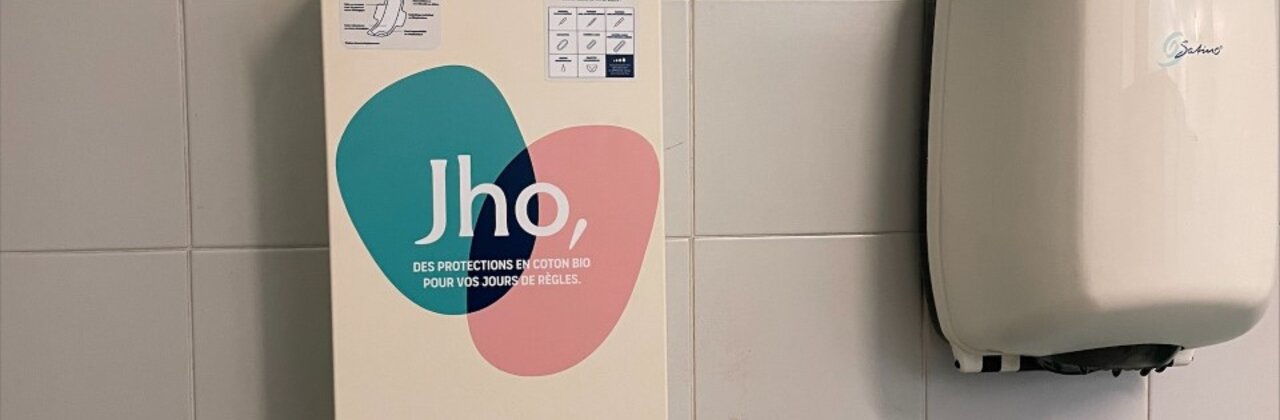 Menstruatiekastje in Brusselse school