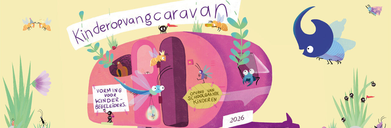 Beeld kinderopvangcaravan