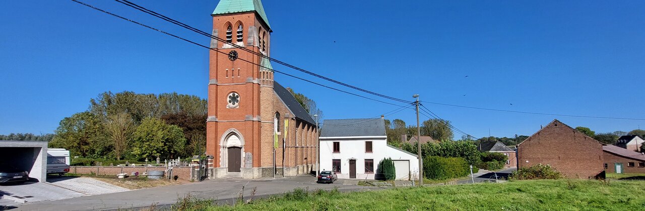 Kerk Oudenaken voor de werken