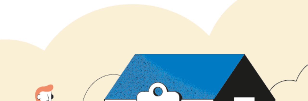 Voorpagina van een folder met als titel "Het conformiteitsattest" Leidraad voor kwaliteitsvolle woningverhuur in Geraardsbergen