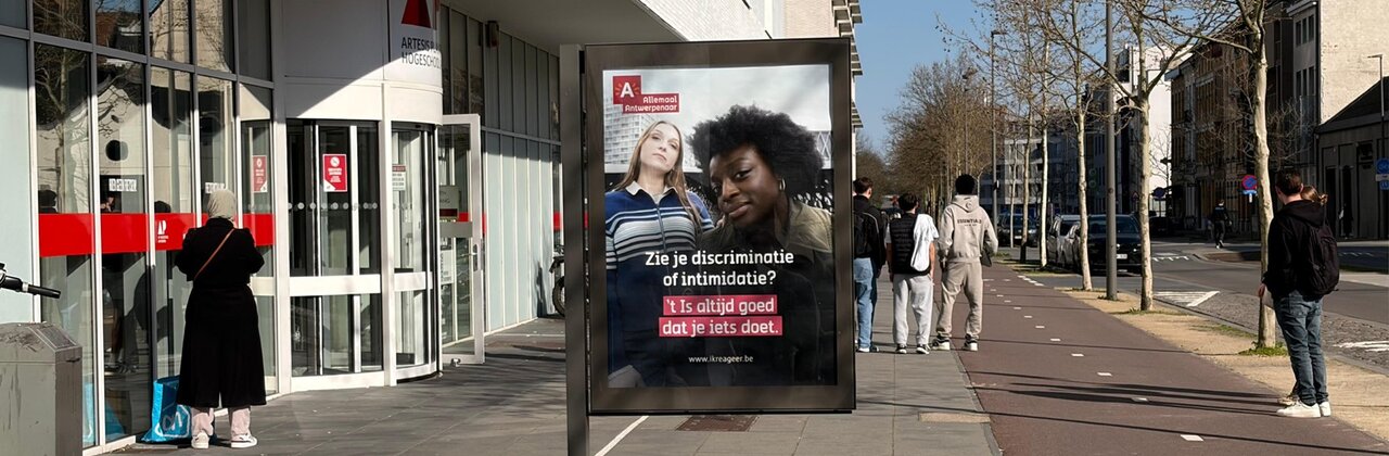 Campagnebeeld Stop Discriminatie
