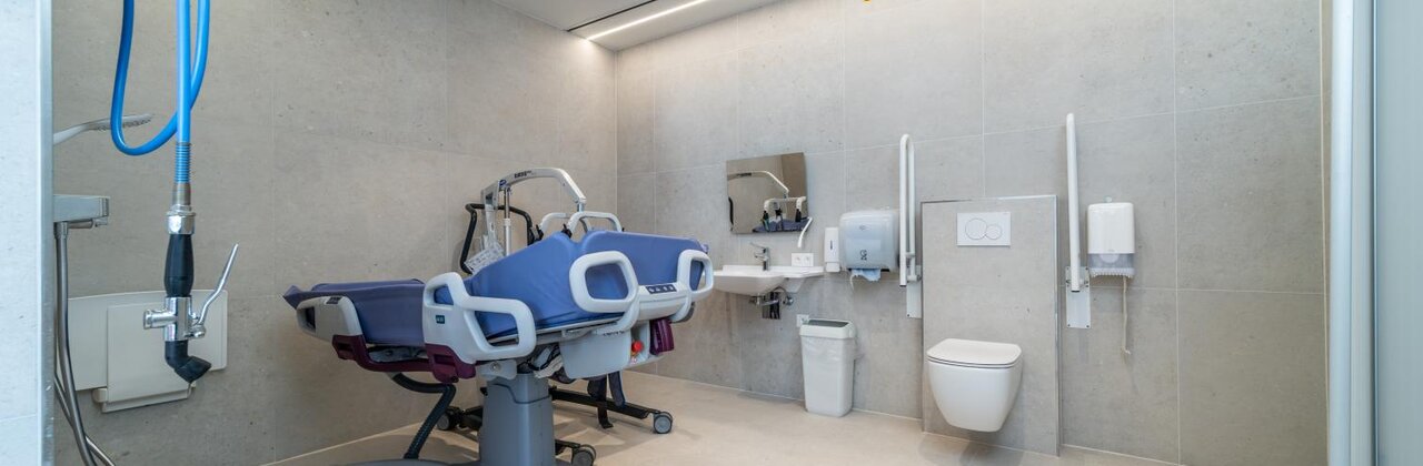 Changing place in De Panne