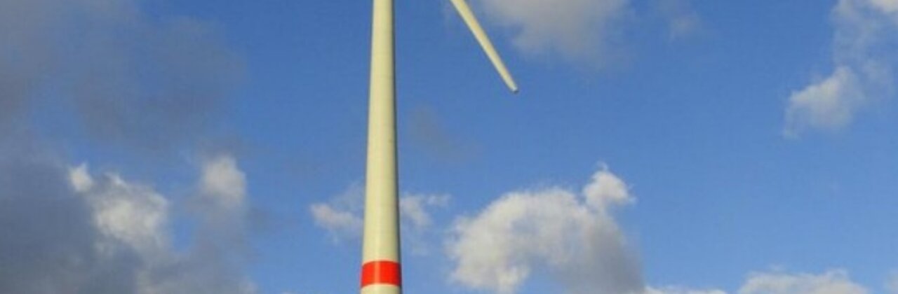 foto van windturbine 