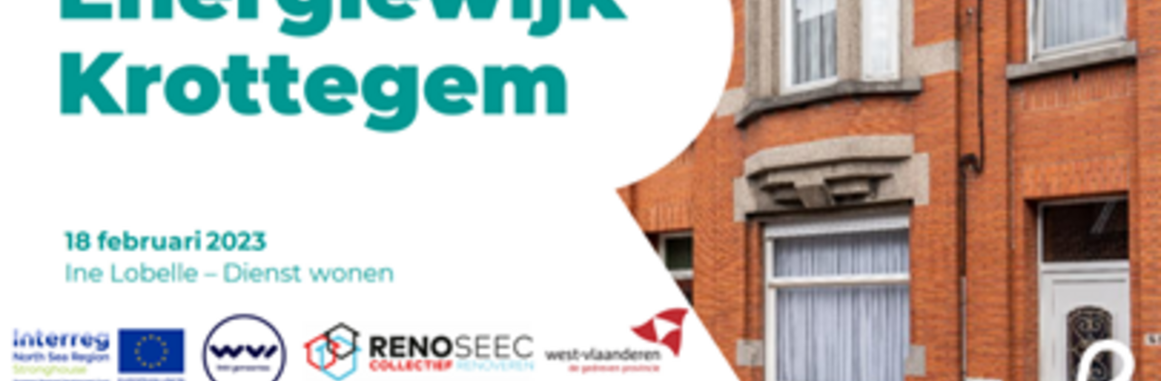foto van affiche 'Energiewijk Krottegem'