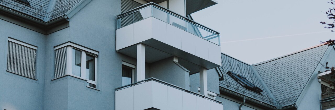 foto van appartementsblok