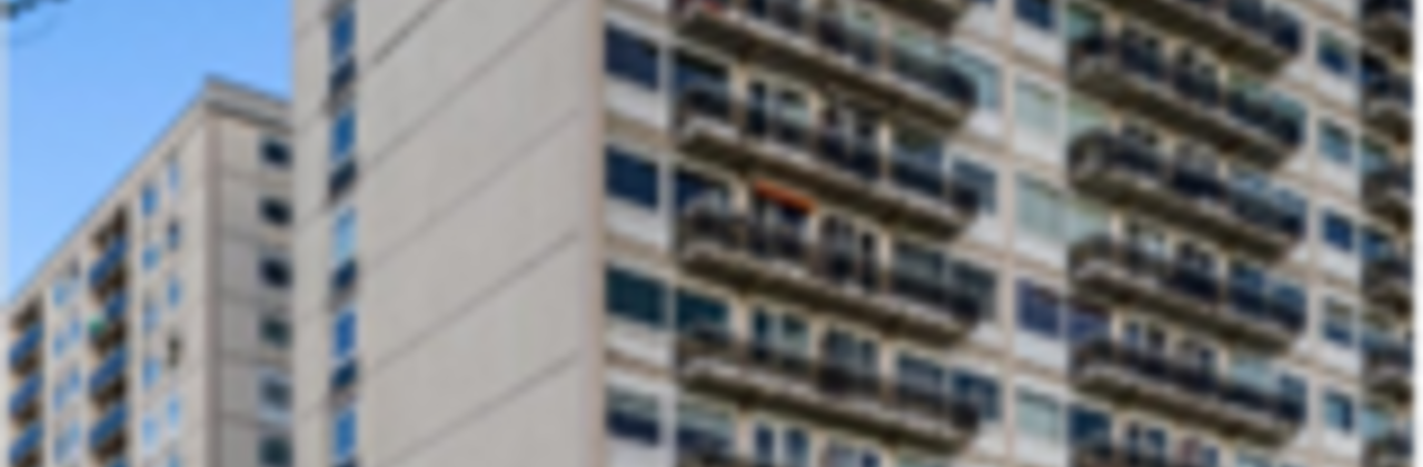 foto van appartementsblok