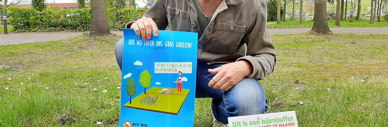Dieter Coppens met campagnebeeld