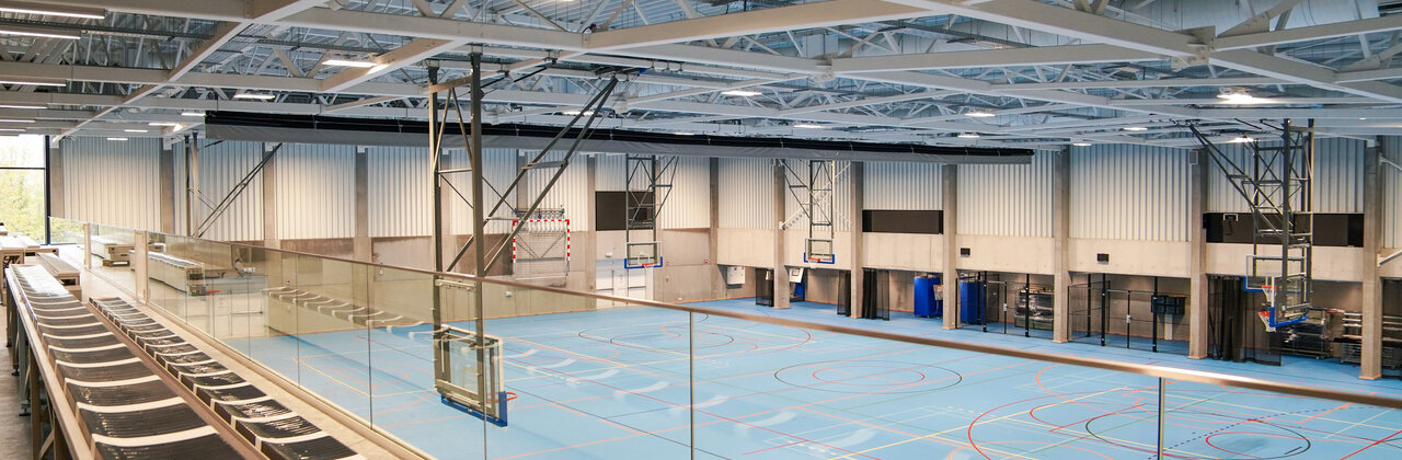 Binnenruimte sporthal