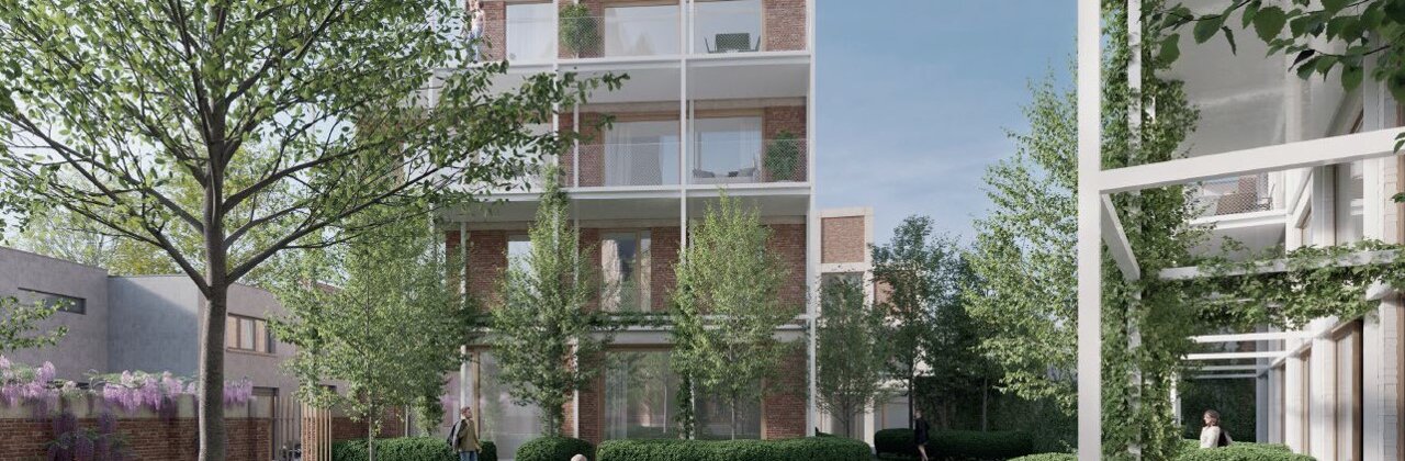 simulatiebeeld van het toekomstig project