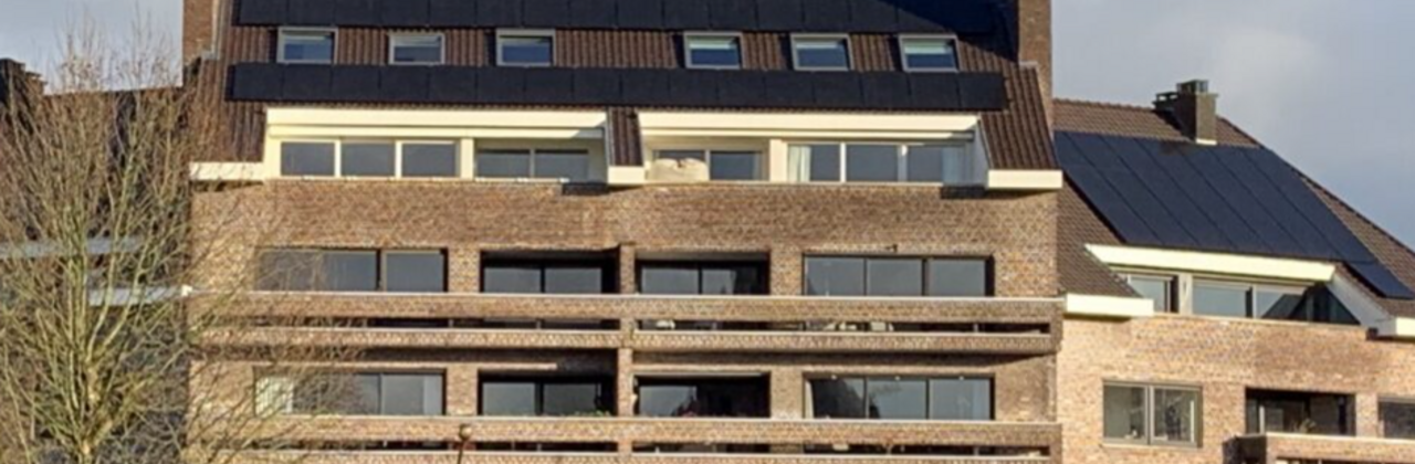 foto van de gerealiseerde installatie