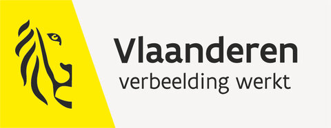 Logo Vlaanderen verbeelding werkt