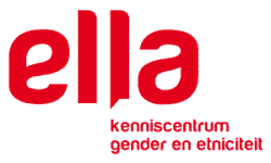 Logo Ella vzw, kenniscentrum gender en etniciteit