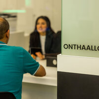Onthaalloket in Genk