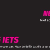 Affiche Toolbox 'Veilig Nachtleven'