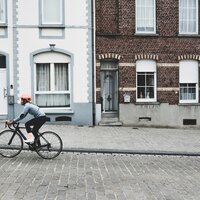 Fietser in Geraardsbergen