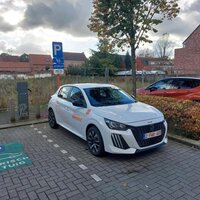 foto met cambio-auto op deelparking