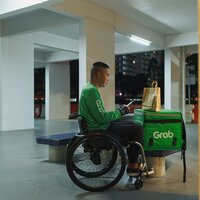 Toegankelijkheid persoon in een rolstoel