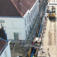 aanleg ondergrondse leidingen warmtenet