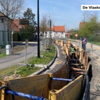 aanleg ondergrondse leidingen warmtenet