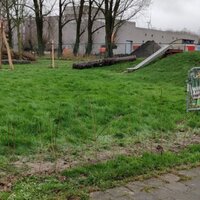 Afbeelding van het groen aangelegd in de wijk
