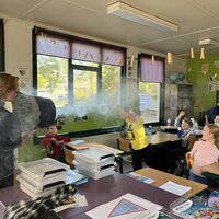 Stemproject in klas lagere school