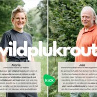 portretten van de initiatiefnemers van de wildplukroute