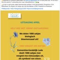Linkedinpost actie
