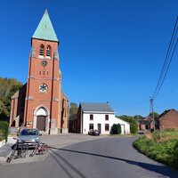 Kerk van Oudenaken voor de werken