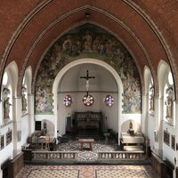 Kerk van Oudenaken voor de werken