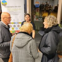 Burgers en gemeente in gesprek op de infomarkt over het MJP