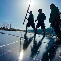 Plaatsing zonnepanelen