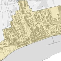 zone voor warmtenetten uit warmteplan Temse