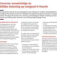 Artikel 'Correcte, evenwichtige en billijke belasting op vastgoed in Haacht'