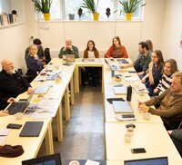 mensen in overleg