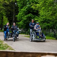 Begeleide fietsers